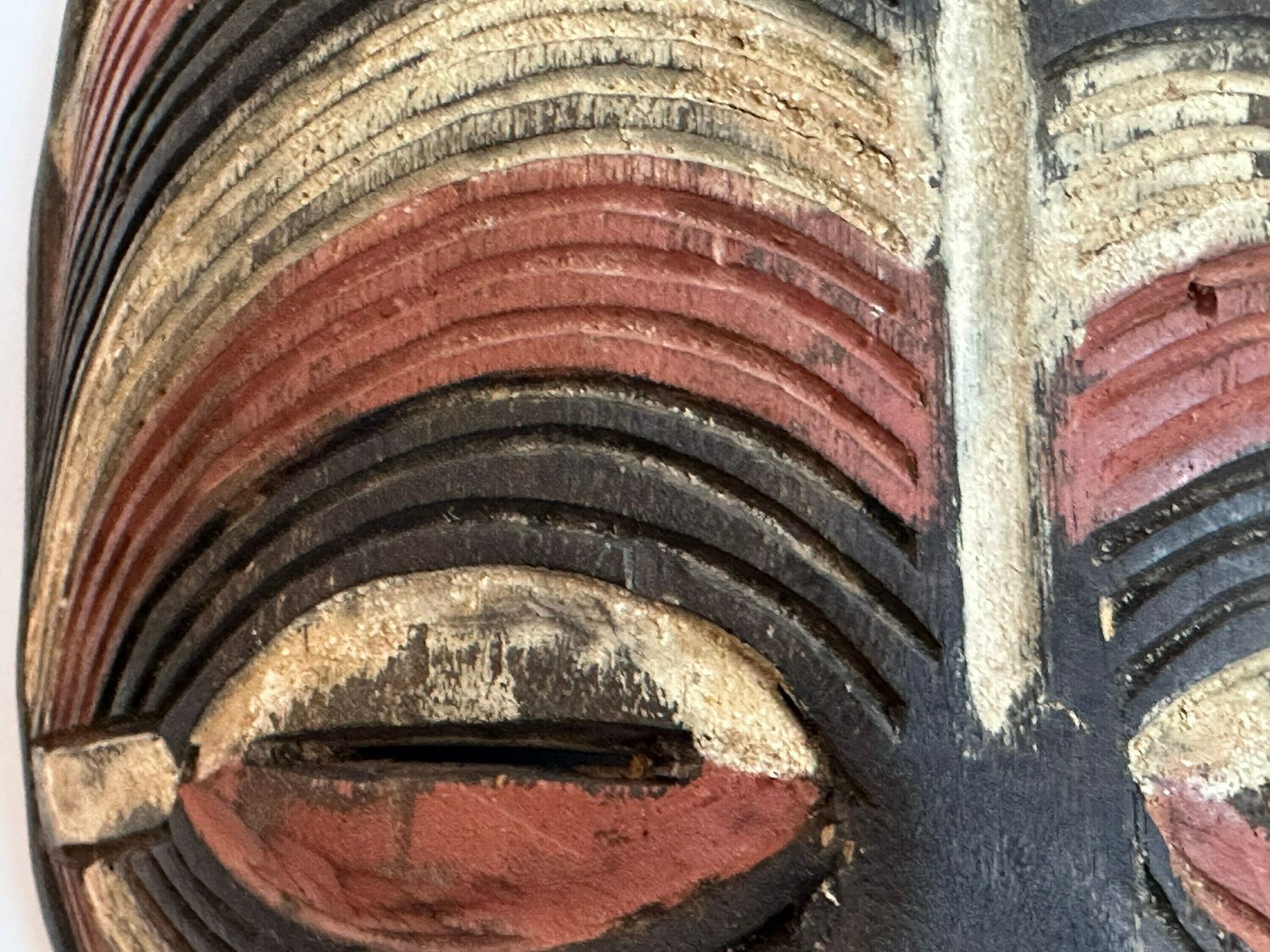 Wooden Kifwebe Mask, Luba And Songye Comuniities, Congo, Africa photo for sale