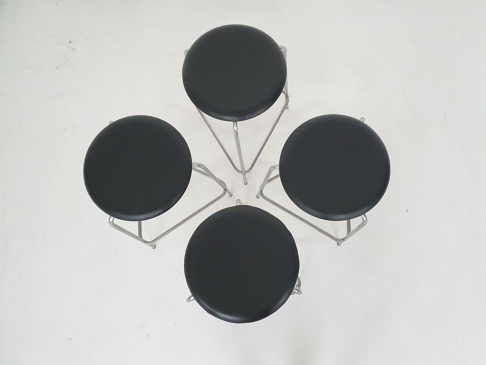 Arne Jacobsen Voor Fritz Hansen "M3170" Krukken, Denemarken, 1967 photo vinterior