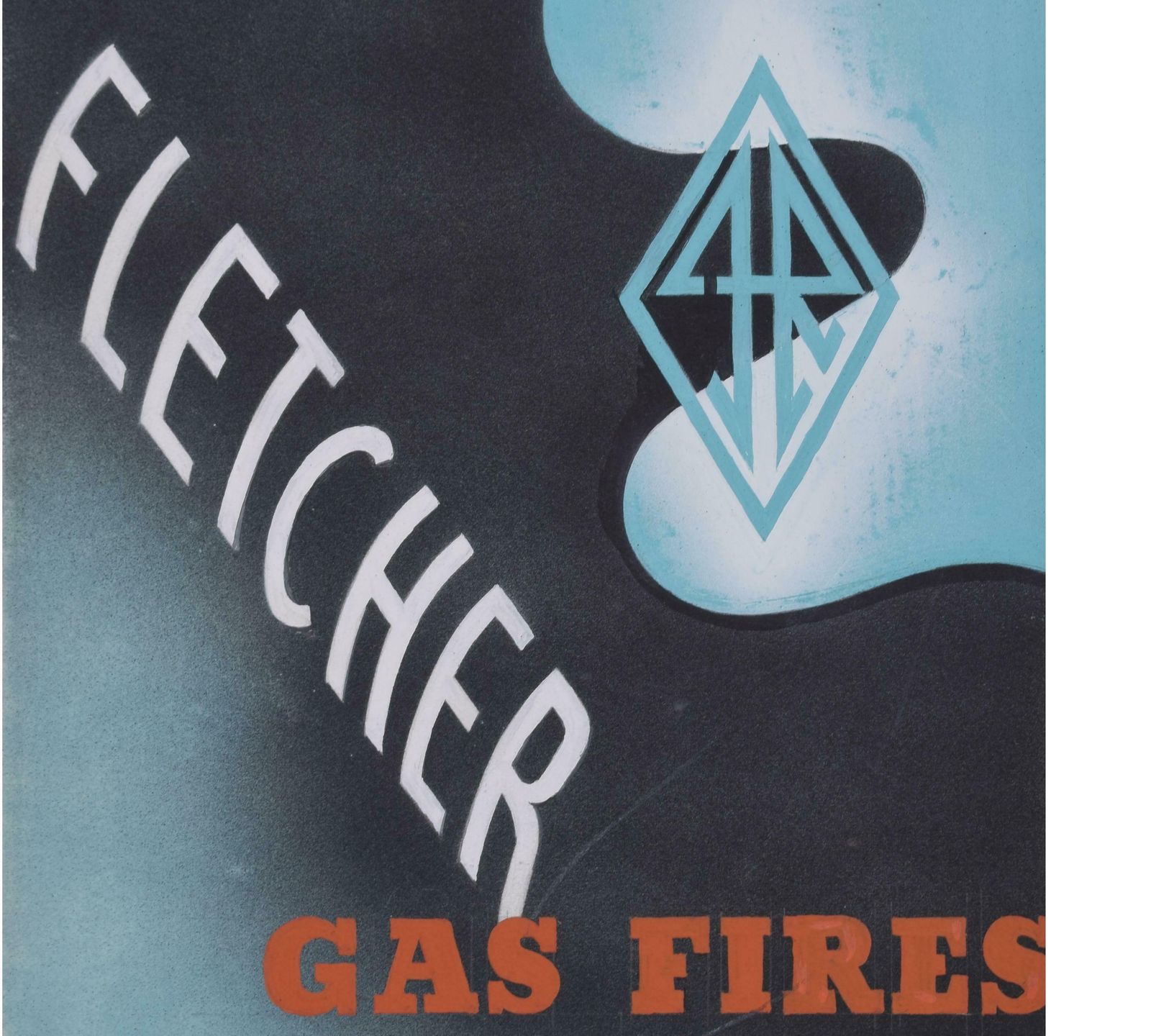 Brownbridge Fletcher Gas Fires Brochure 1937 Painted Design By Brownbridge 1937 photo furniture