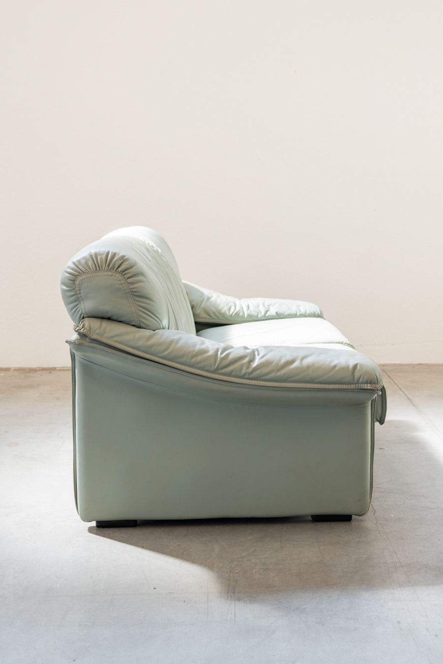 photo buy Complete Living Room In Light Blue Faux Leather Fd Salotti