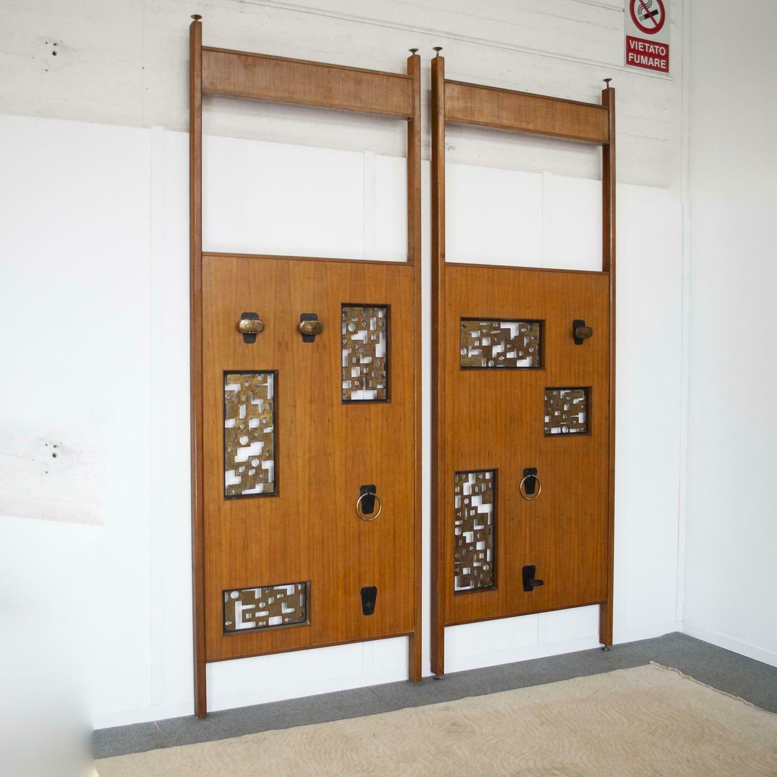 Coat Racks Set Of Two Italian Production From The Sixties. photo Furniture