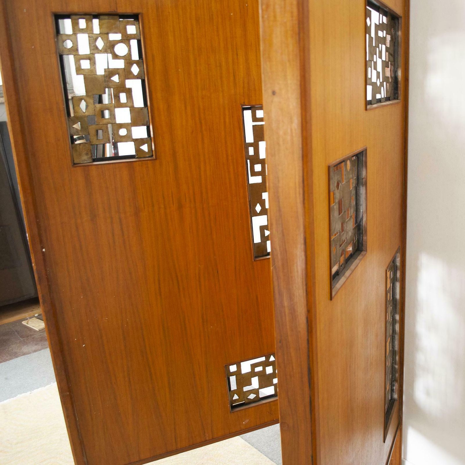 Furniture Coat Racks Set Of Two Italian Production From The Sixties. photo