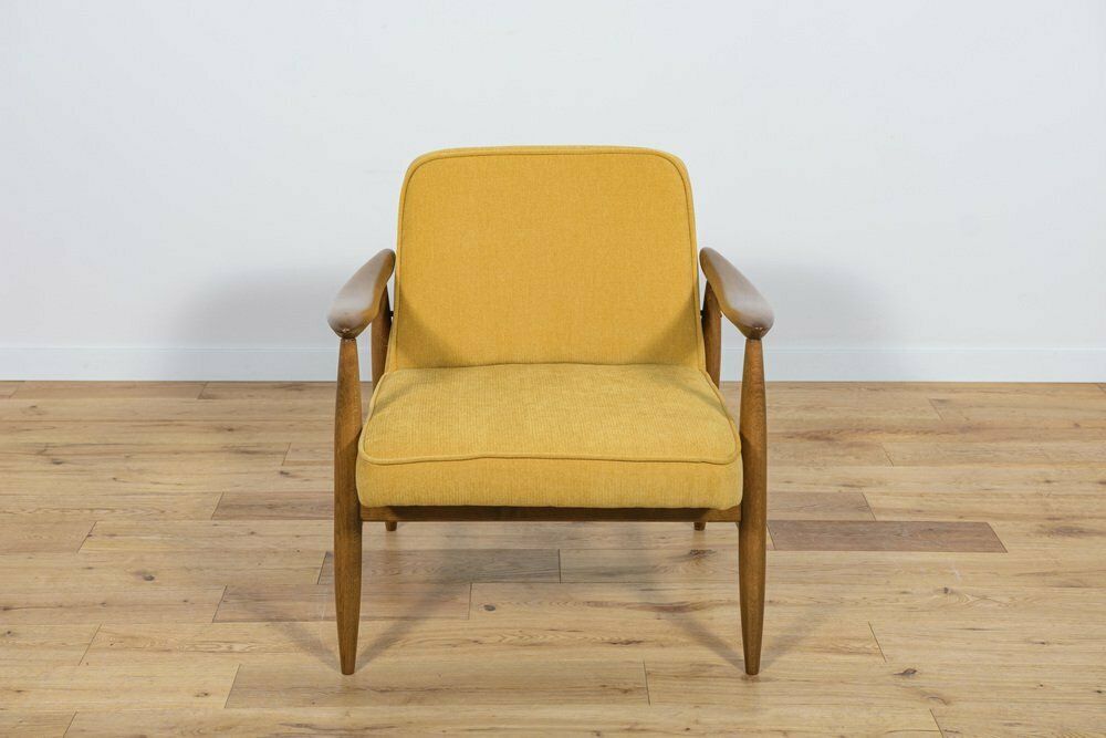 Gfm 87 Armchair By Juliusz Kedziorek For Gościcińskie Furniture 1960s photo Furniture