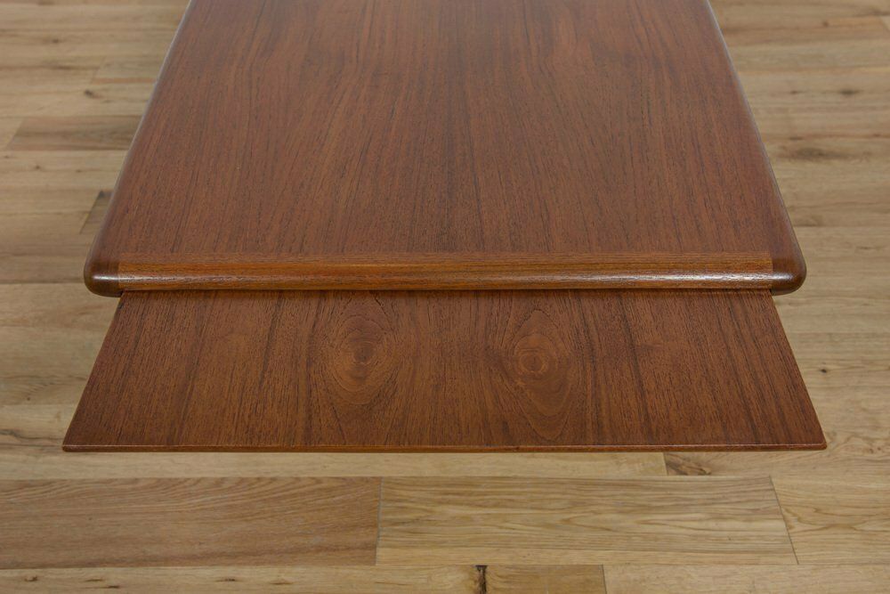 Mid Century Teak Coffee Table By Johannes Andersen For Cfc Silkeborg Denmark 1960s photo for sale