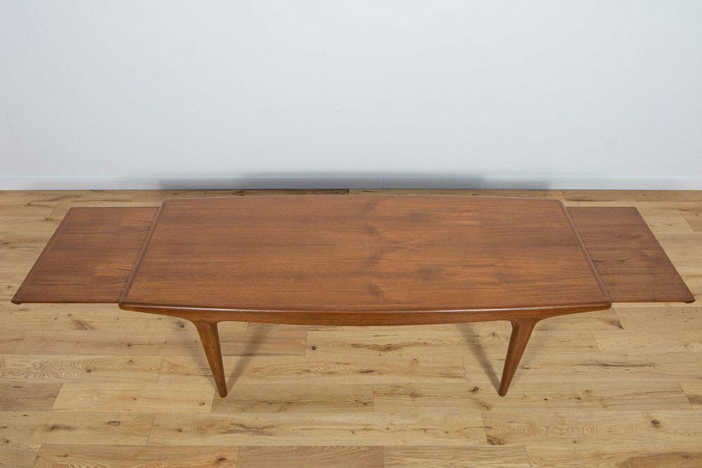 Mid Century Teak Coffee Table By Johannes Andersen For Cfc Silkeborg Denmark 1960s photo 1489.0