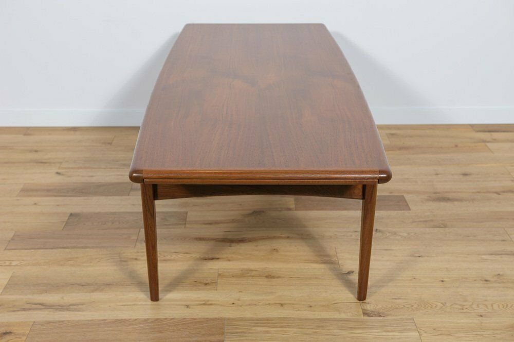 Furniture Mid Century Teak Coffee Table By Johannes Andersen For Cfc Silkeborg Denmark 1960s photo