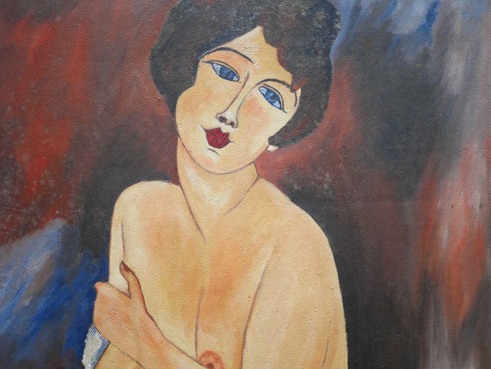 Painting Reproduction Amedeo Modigliani Painting On Canvas photo Art