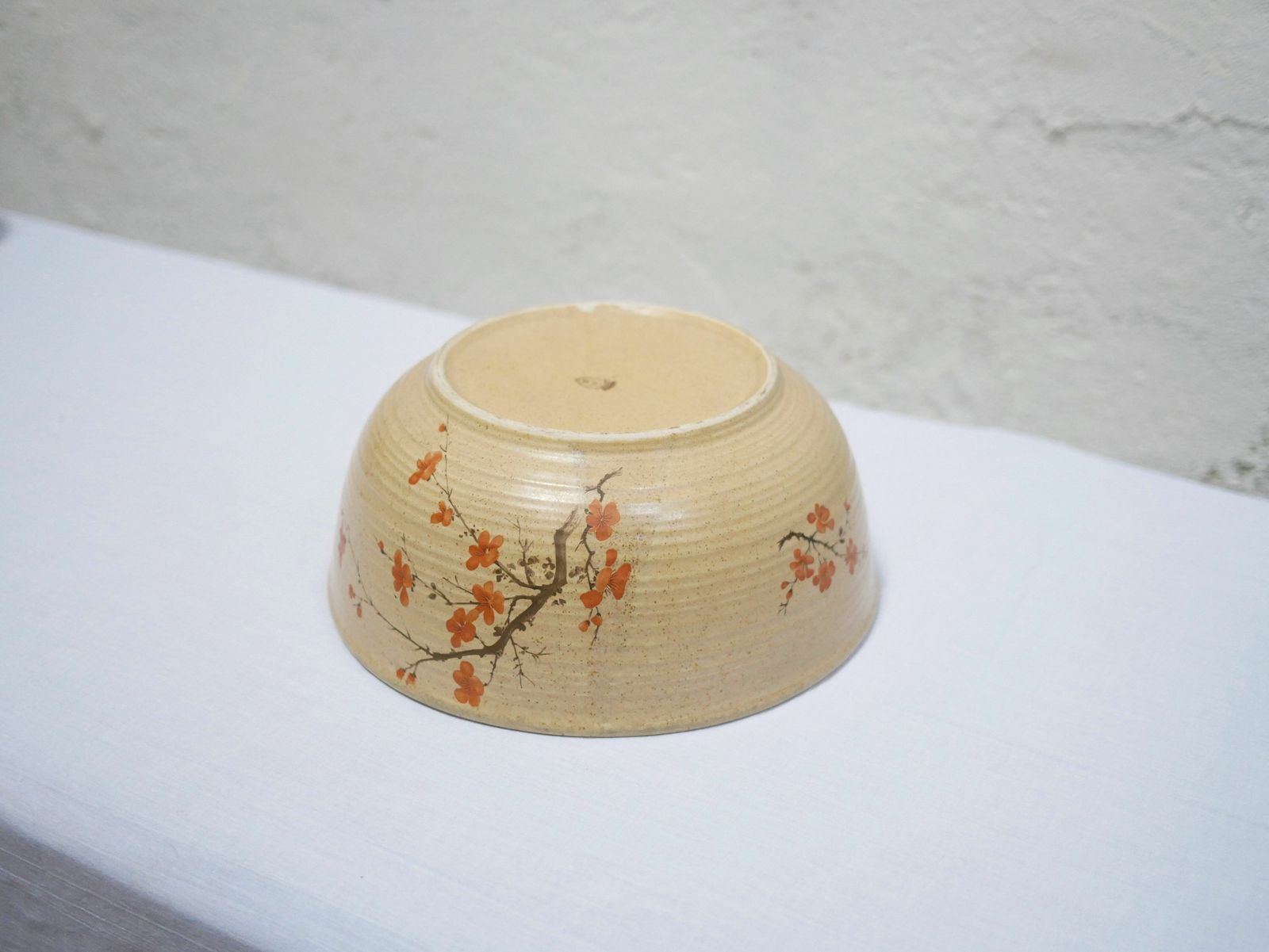 photo furniture Vintage Porcelain Salad Bowl By Maison Revol, France