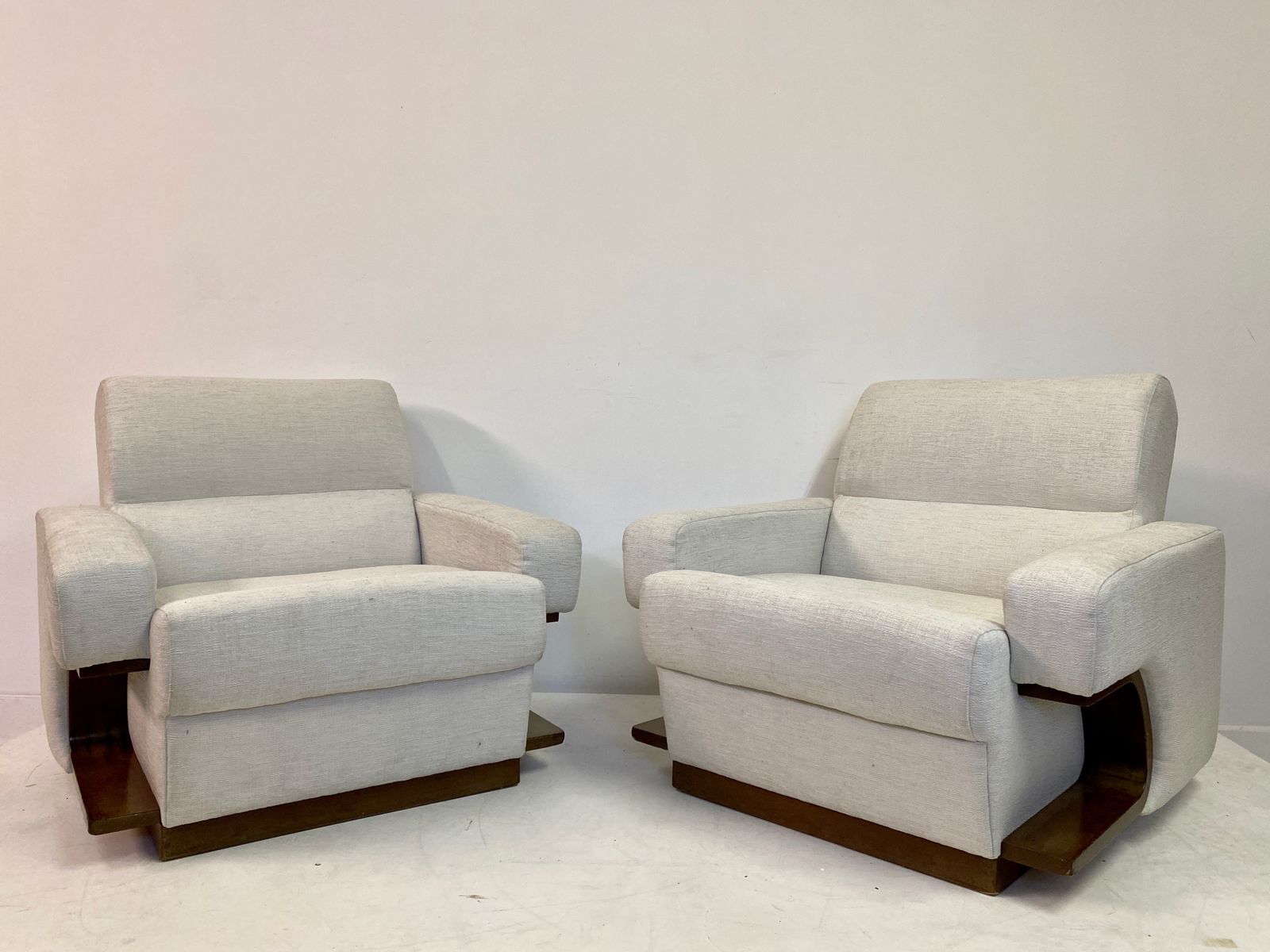 Pair Of 1970s Italian Lounge Chairs photo furniture