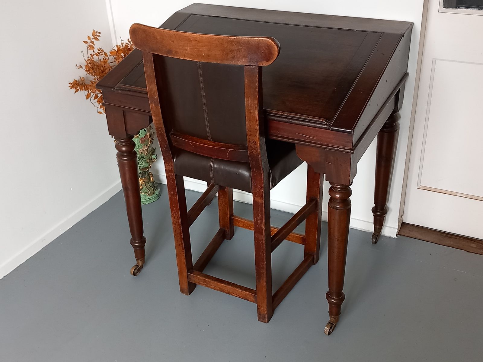 Mahogany Clarks Desk, 19th Century photo buy