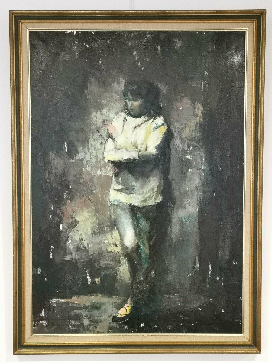 Roger Thalamy (1927 2016) Oil Painting On Canvas