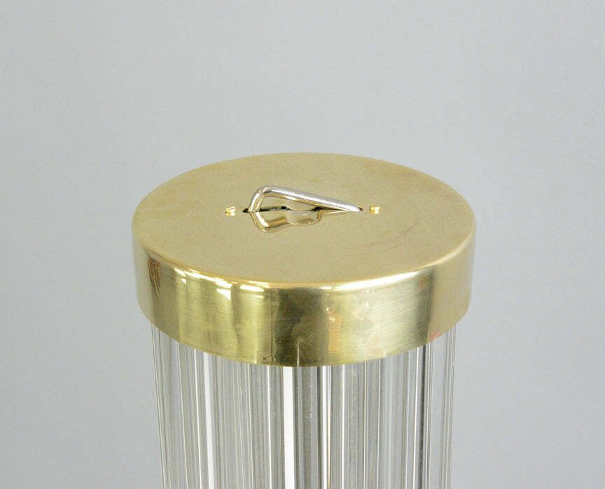 Glass Rod Floor Lamp By Jaroslav Bejvl For Kamenicky Senov photo vintage