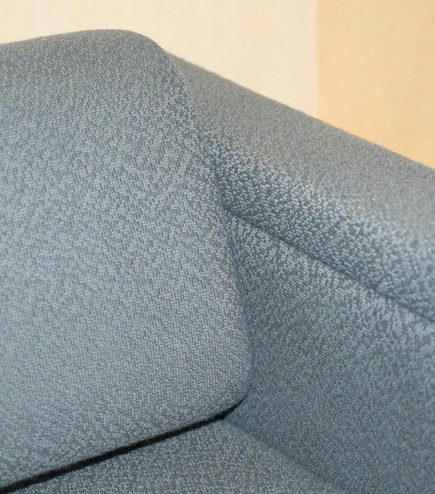 Original Pair Of 1988 Trix And Robert Haussmann For Knoll Mirrored Armchairs photo 6500.0