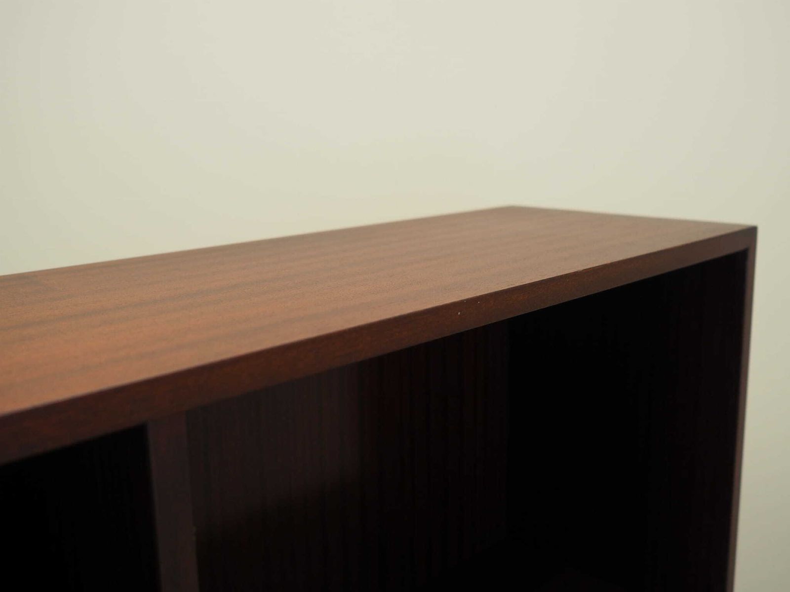 Mahogany Bookcase Danish Design 1970s Manufactured By Omann Jun photo vintage