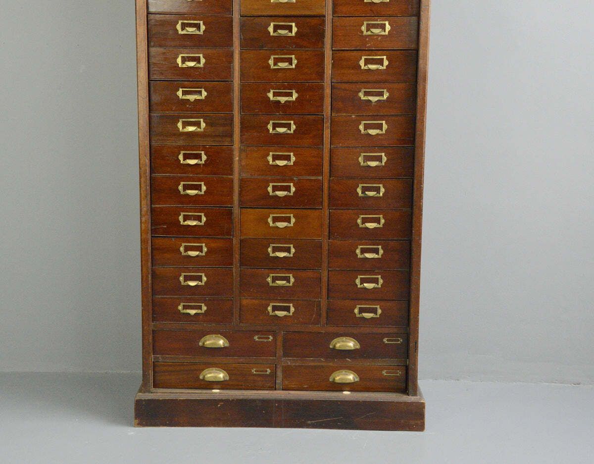 Early 20th Century Mahogany Solicitors Drawers photo furniture