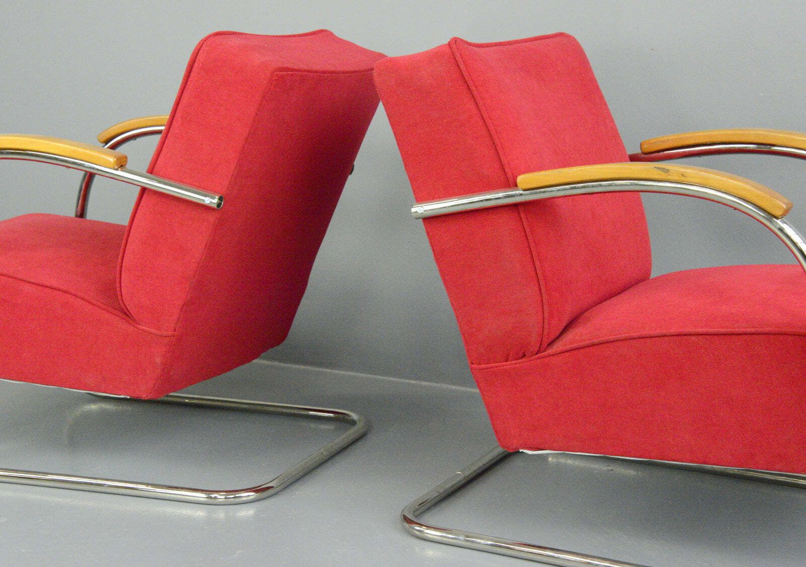 Bauhaus Armchair By Mucke Melder Circa 1930s photo furniture