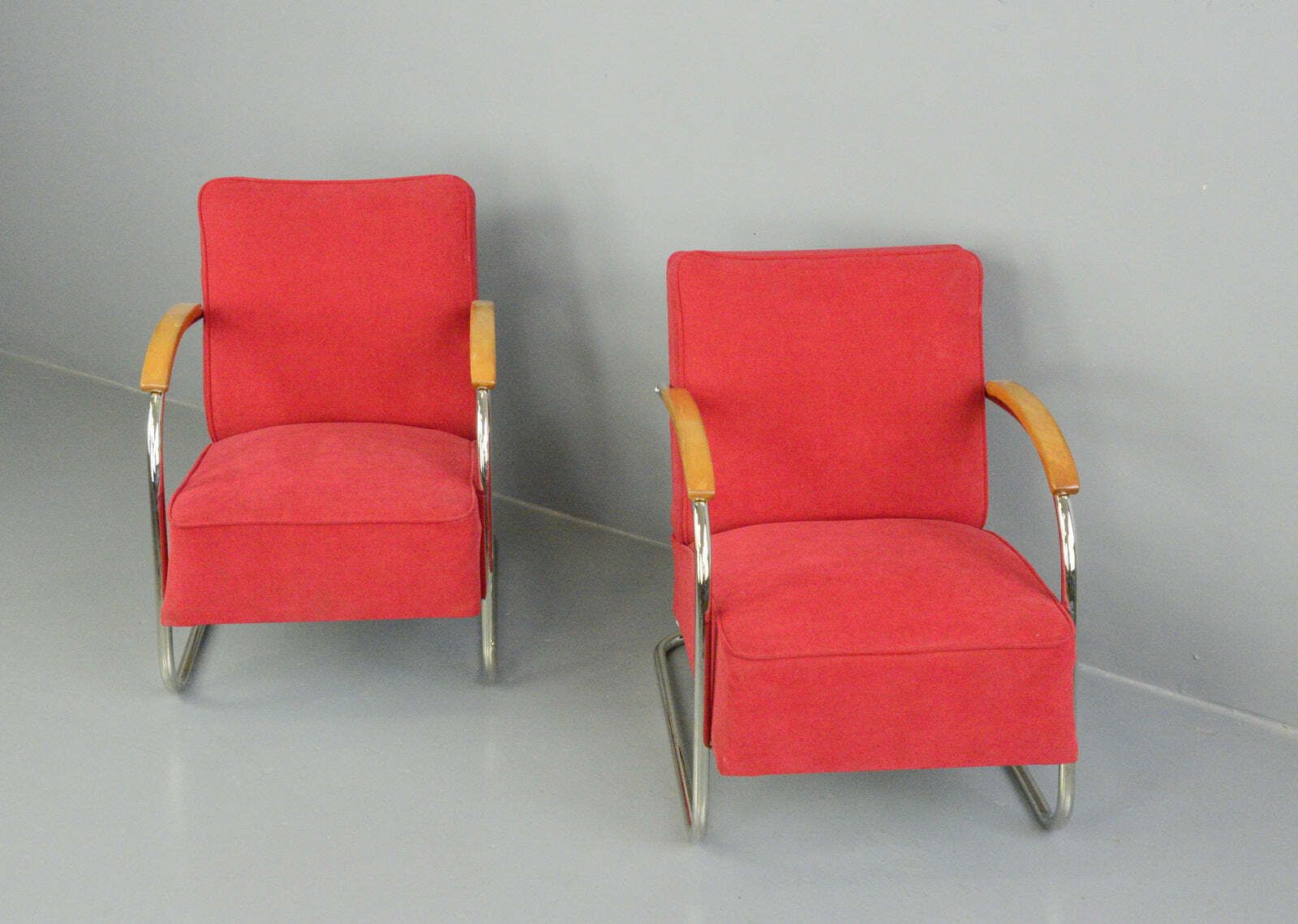 1100.0 Bauhaus Armchair By Mucke Melder Circa 1930s photo