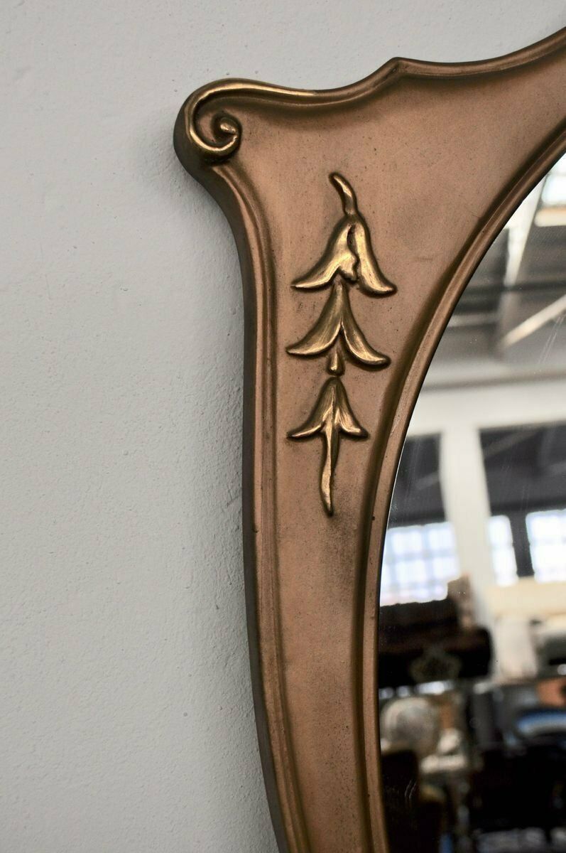 Credenza Superiore In Mogano, Pera, Ottone E Vetro Marmorato Laccato Posteriore Con Specchio Di F.Lli Rigamonti Desio, Milano photo furniture