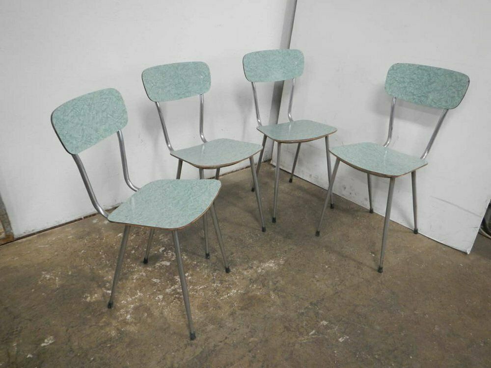 Speckled Green Formic Set, 1960s, Set Of 4 photo furniture