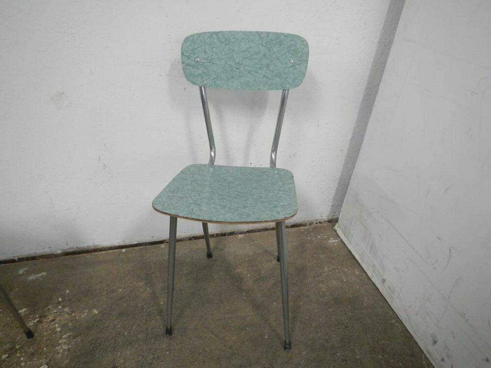 Furniture Speckled Green Formic Set, 1960s, Set Of 4 photo