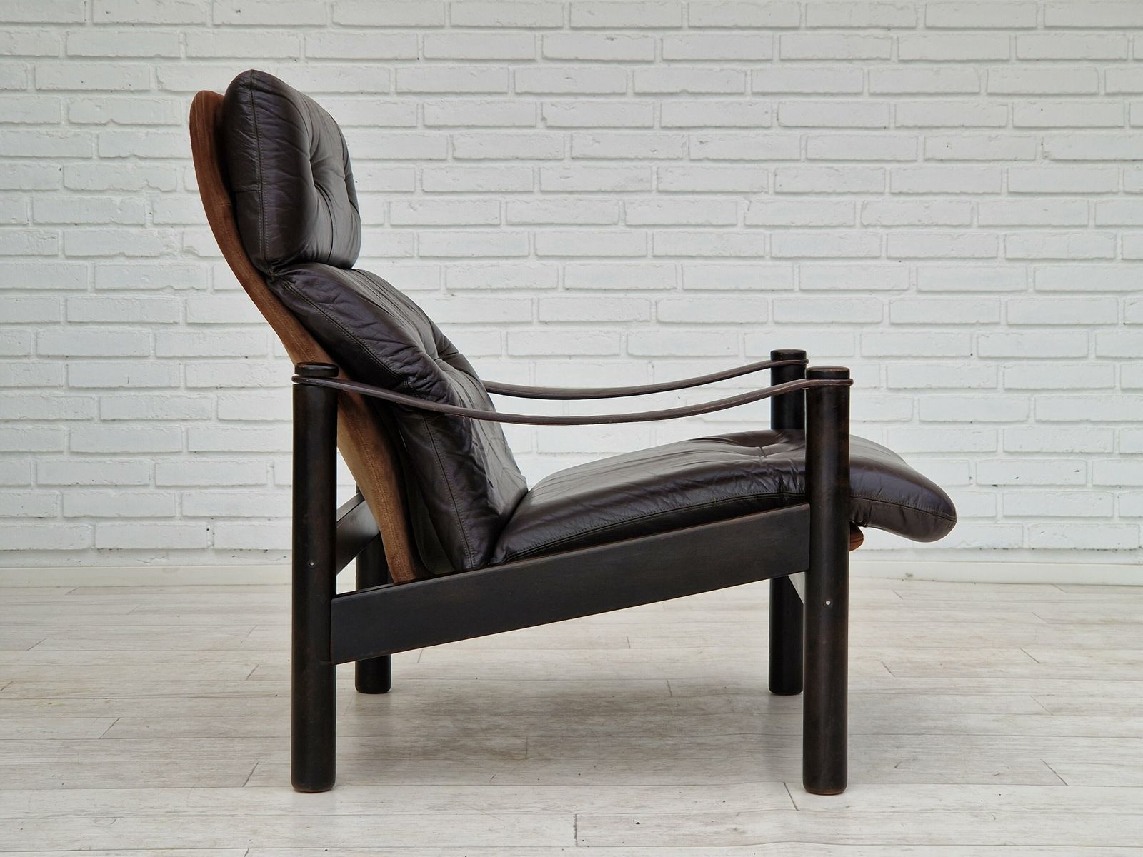 1970s, Danish Design By Ebbe Gehl & Søren Nissen, Lounge Armchair, Original Good Condition. photo for sale
