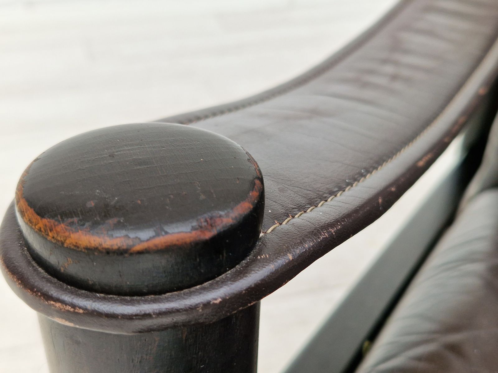 photo vinterior 1970s, Danish Design By Ebbe Gehl & Søren Nissen, Lounge Armchair, Original Good Condition.