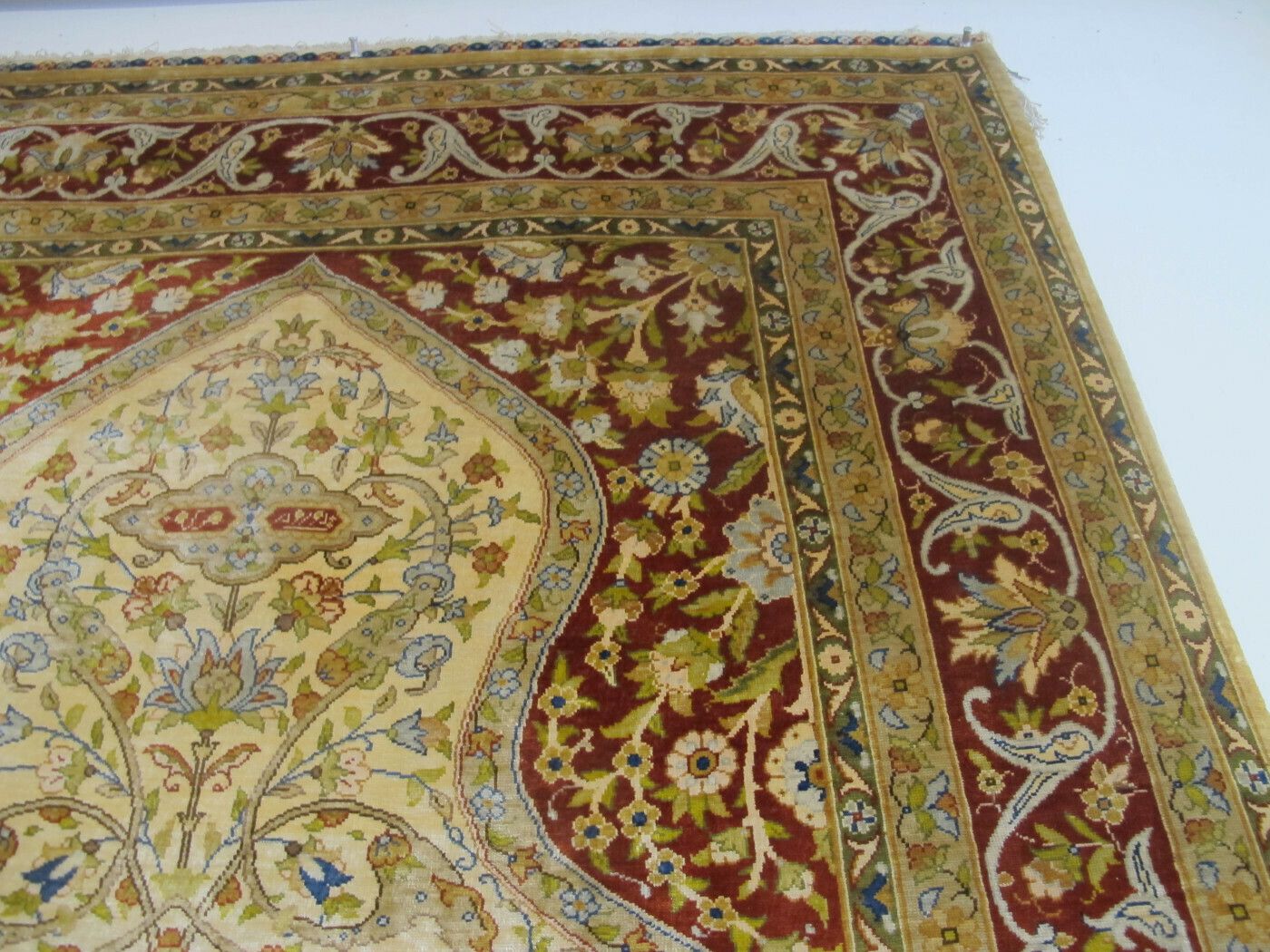 Very Fine Silk Hereke Rug, 1970s, 1.06m X 0.79m photo buy