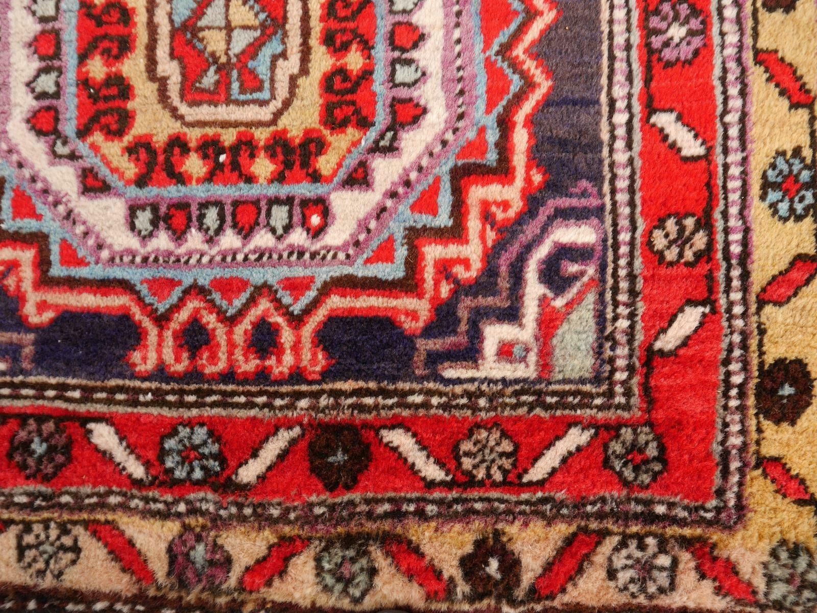 Loper Kaukasisch Tapijt Vintage Azeri Turkmeens Design Djoharian Collection photo furniture