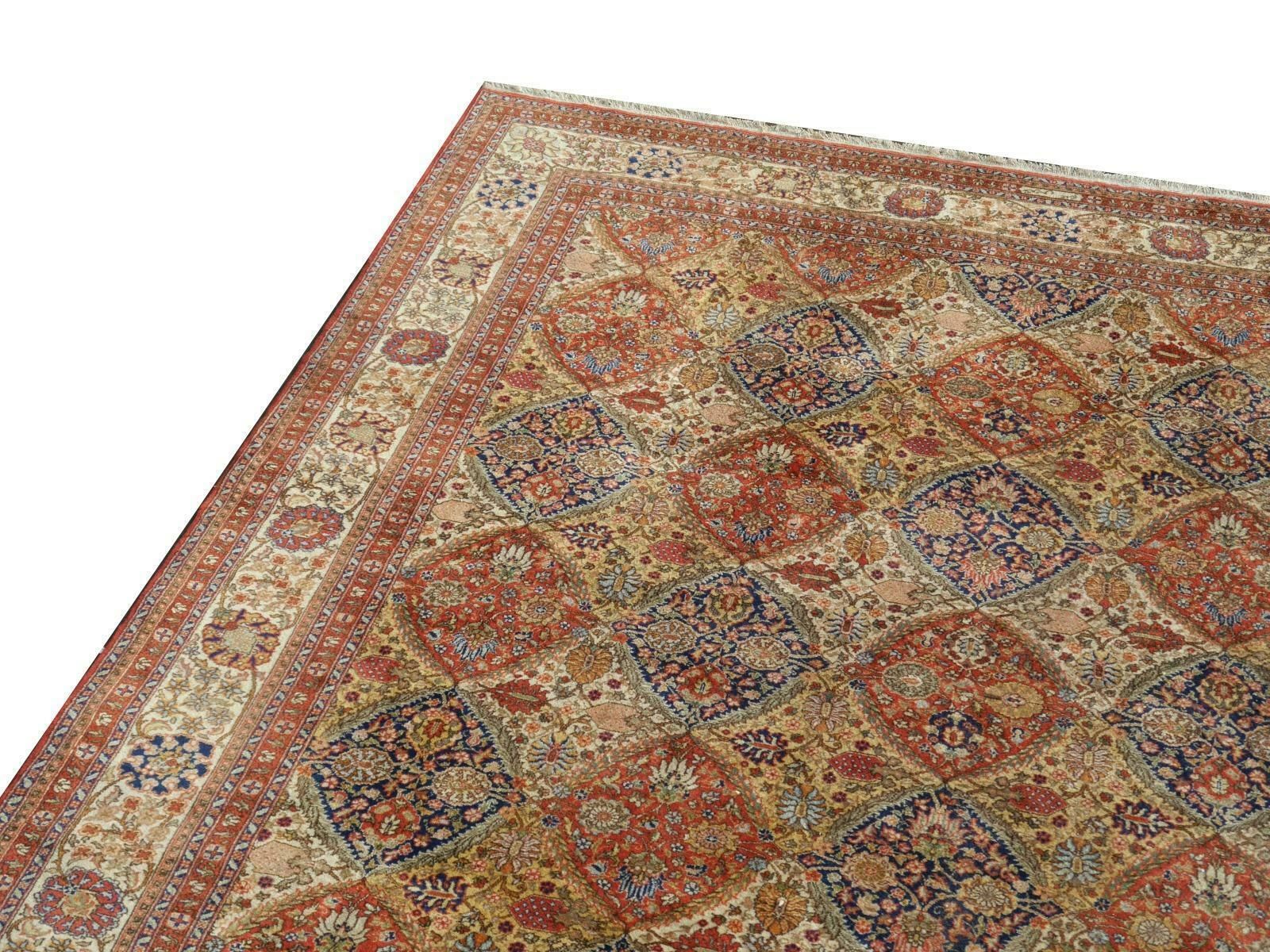 Kerman Style European Hand Knotted Rug 13 X 10 Ft Djoharian Collection photo furniture