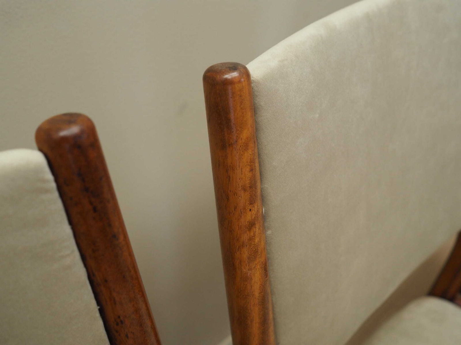 Set Van Zes Mahonie Stoelen, Deens Design, Jaren 1970, Fabrikant: Skovby Møbelfabrik photo vintage