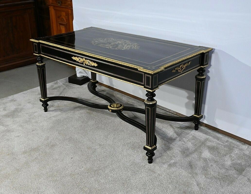 All Sided Desk, Napoleon III Period – Mid 19th Century photo for sale