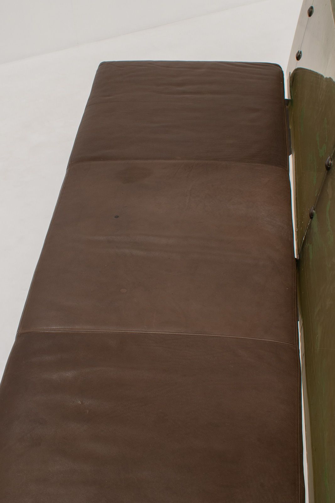 Sculptural Post Modern Steel Sofa, France 1980s photo vinterior