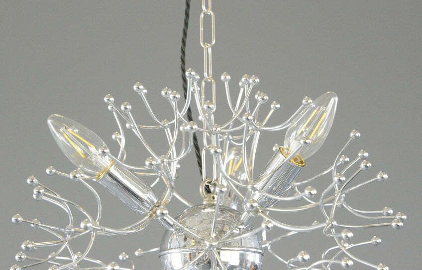 Mid Century Sputnik Pendant Light By Sciolari Circa 1960s photo buy