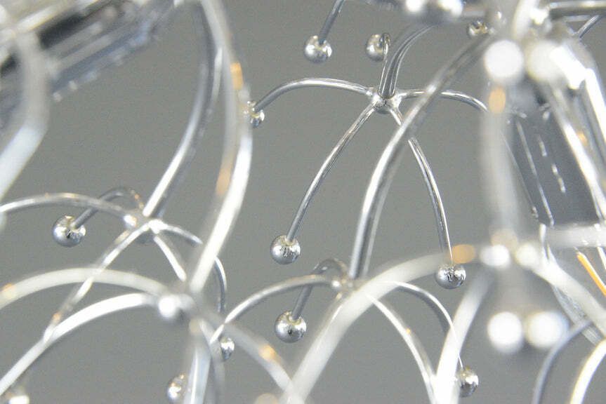 Mid Century Sputnik Pendant Light By Sciolari Circa 1960s photo vintage