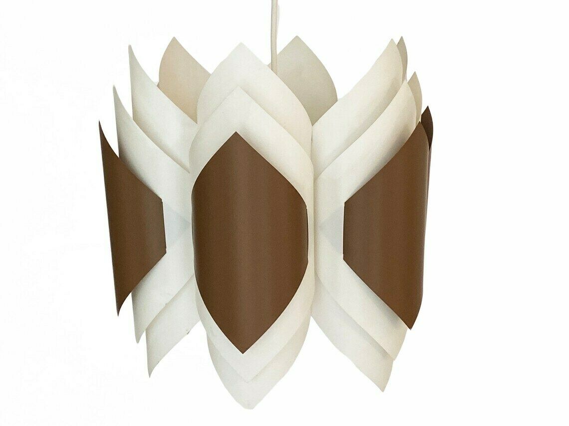 Plastic Sheet Pendant Light "Ballett" By Lars Schiøler For Hoyrup Lighting. Denmark 1970s photo buy