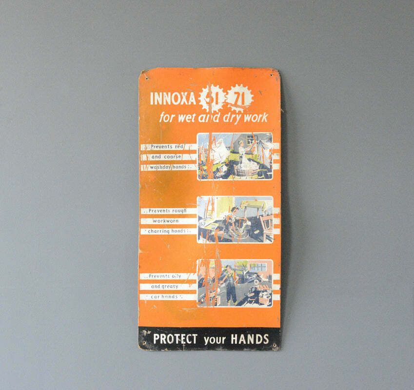 Ww2 Innoxa Advertising Sign 1940s