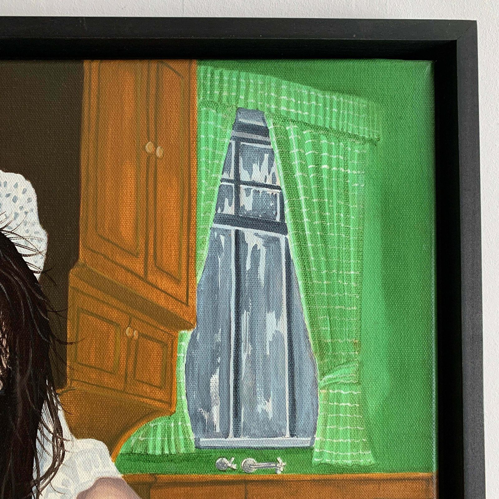 Original Michael Mcevoy Oil Painting Wedding Planner Oil On Canvas Framed photo vinterior