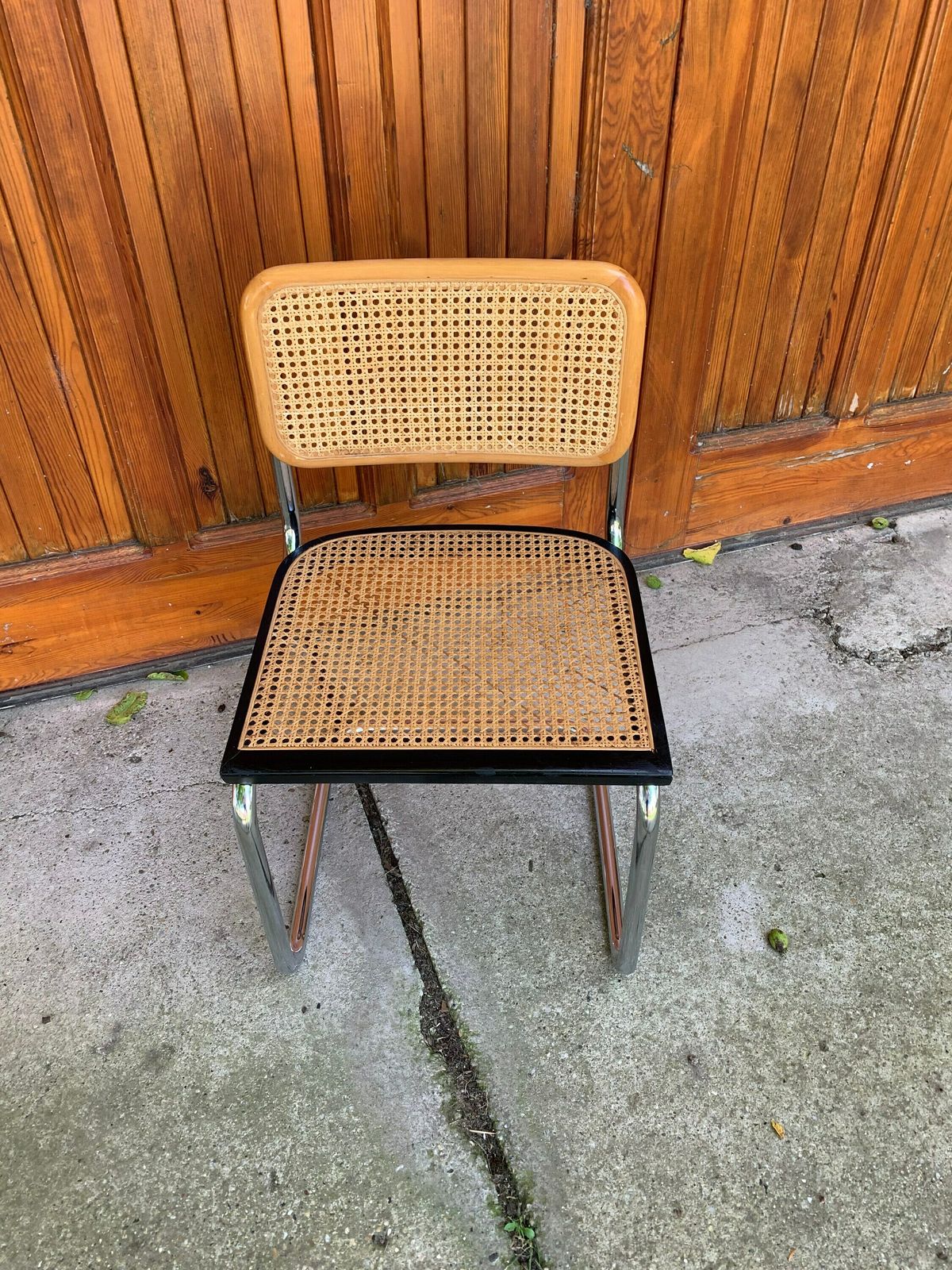 1 Of 4 Mid Century Modern Italian Marcel Breuer B32 Cesca Chair, 70s photo vinterior