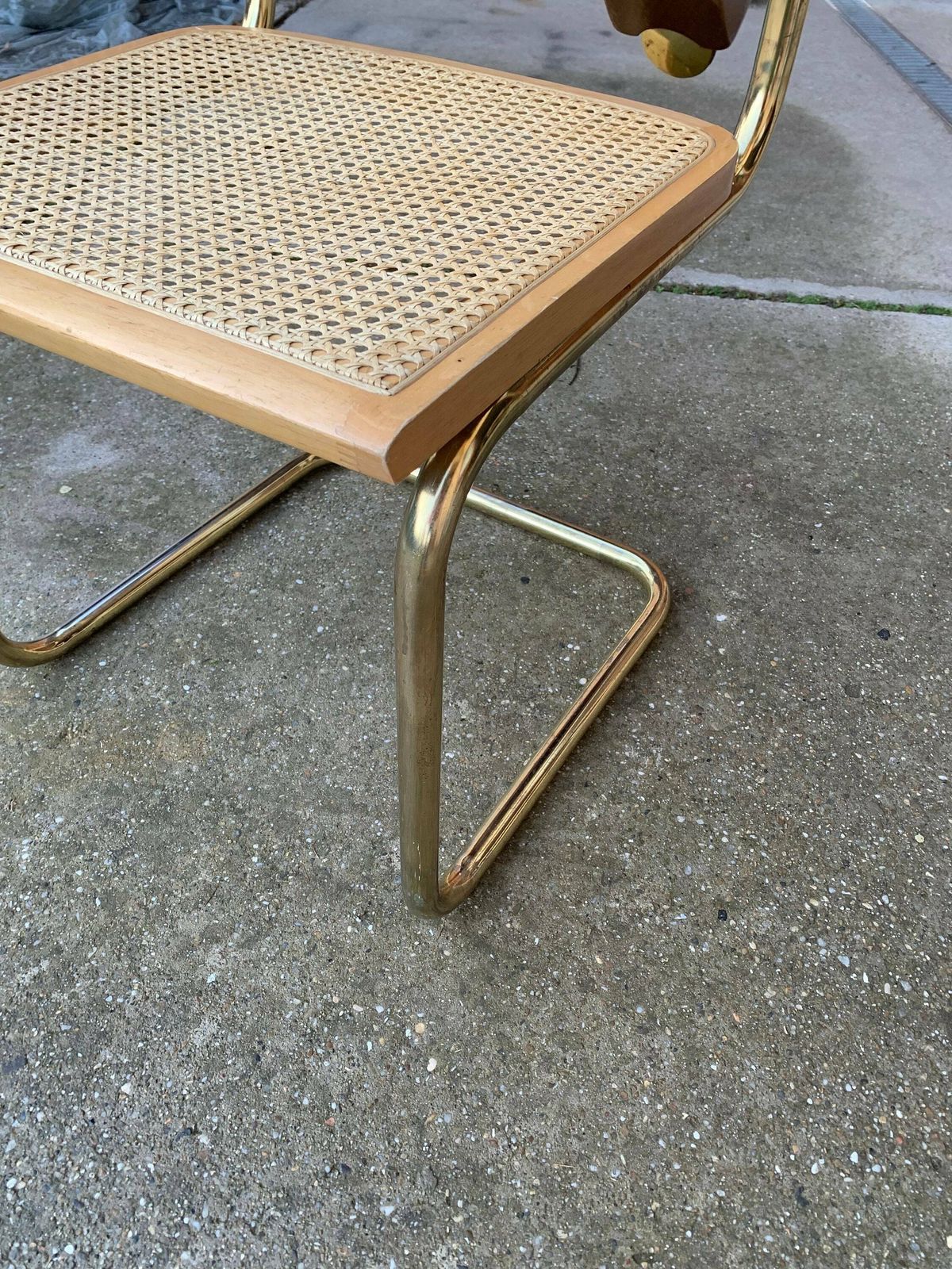 Mid Century Modern Italian Marcel Breuer B64 Cesca Chair, 70s photo Furniture