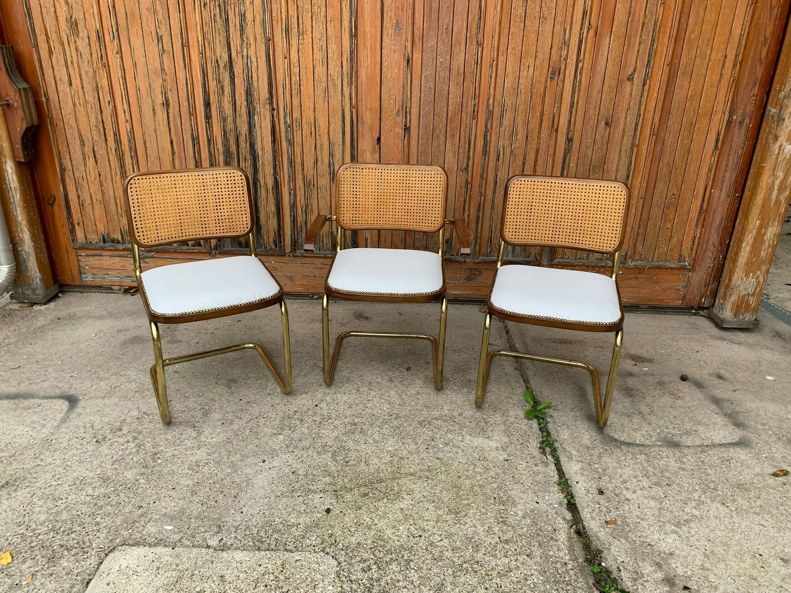 1 Of 4 Mid Century Modern Upholstered Cesca Chair Italy 1970 photo furniture