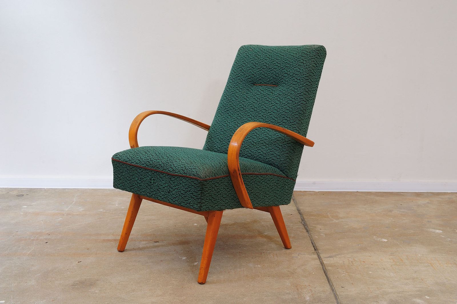 Pair Of Midcentury Bentwood Armchairs By Jaroslav šmídek, 1960´S