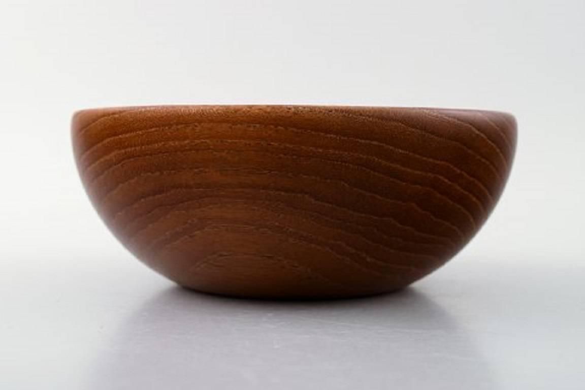 Kay Bojesen Danish Artist, Four Bowls Of Teak, Mid 20th Century, Danish Design photo Home Decor