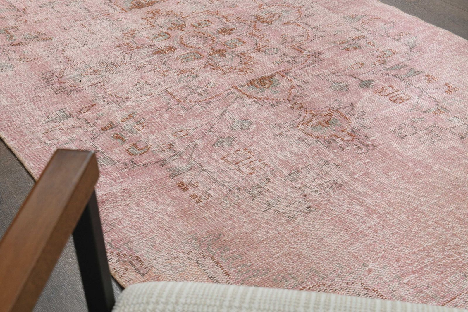photo furniture 4x7 Turkish Rug, Handmade Wool Rug, Boho Decor, One Of A Kind, Bohemian Rug, 4x7 Area Rug, Faded Rug, Home Decor, 4x7 Muted Turkish Carpet