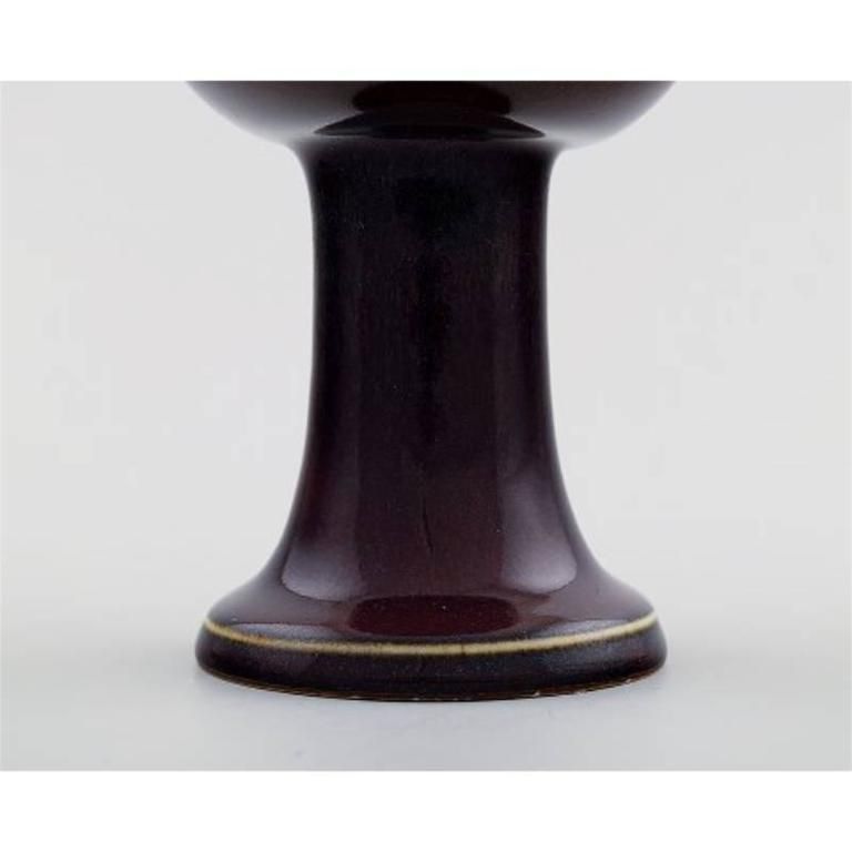 Stig Lindberg Gustavsberg Studio, Art Pottery Vase photo for sale