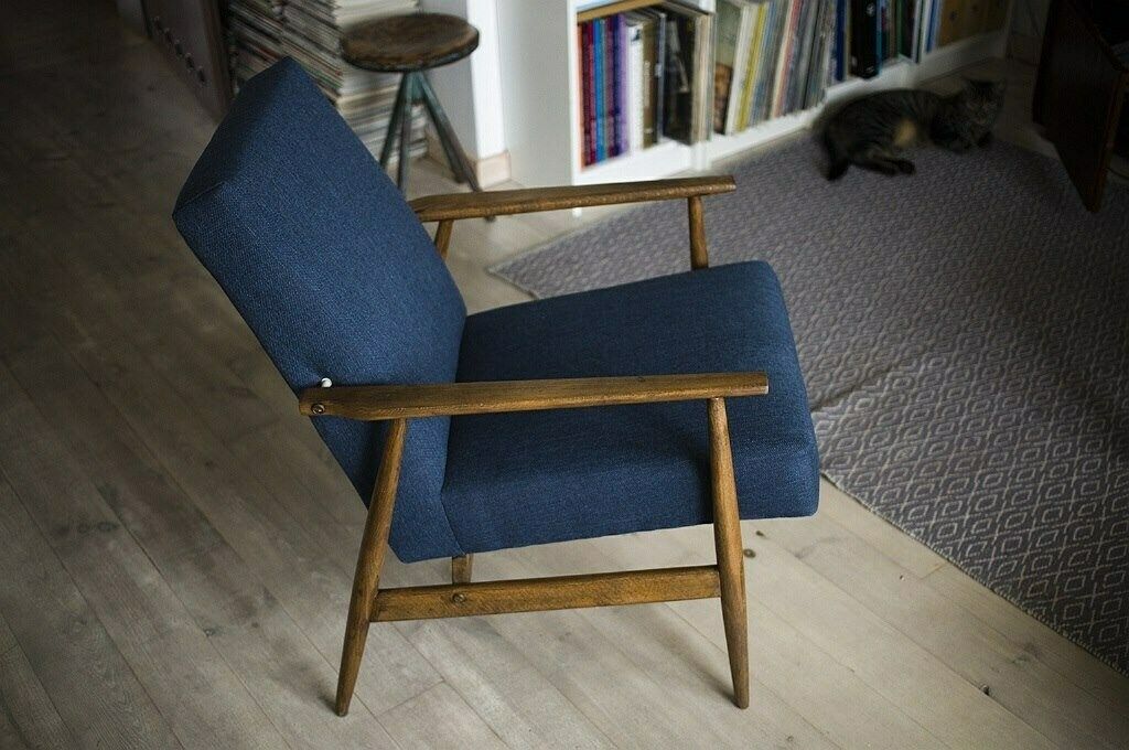 Vintage Polish Armchair 300 190 From Mid Century Designed By H. Lis photo furniture