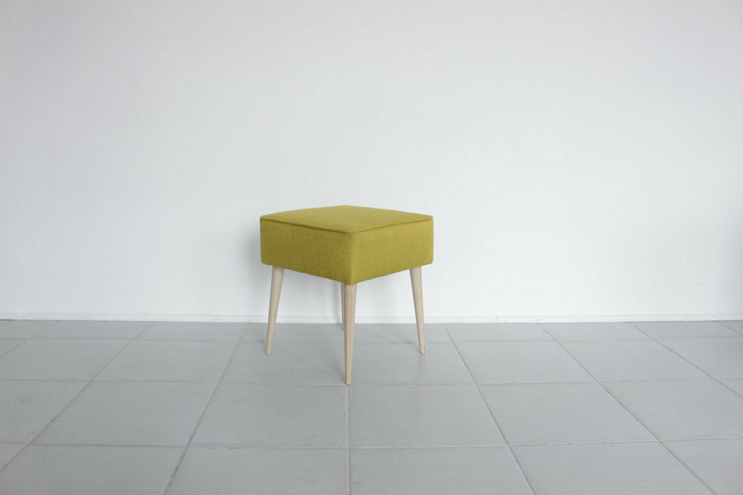 Upholstered Stool, Upcycled photo 70.0
