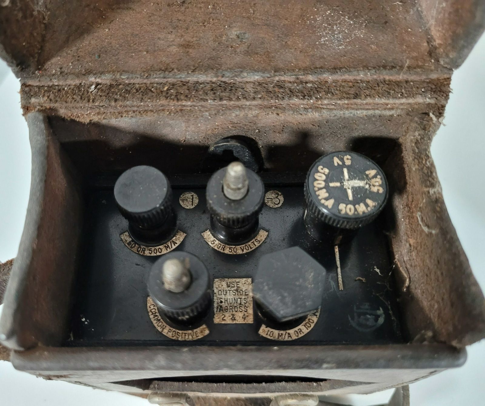 Vintage Gpo Test Meters / Voltmeter / Ammeter / Electrical Testing Equipment photo 180.0