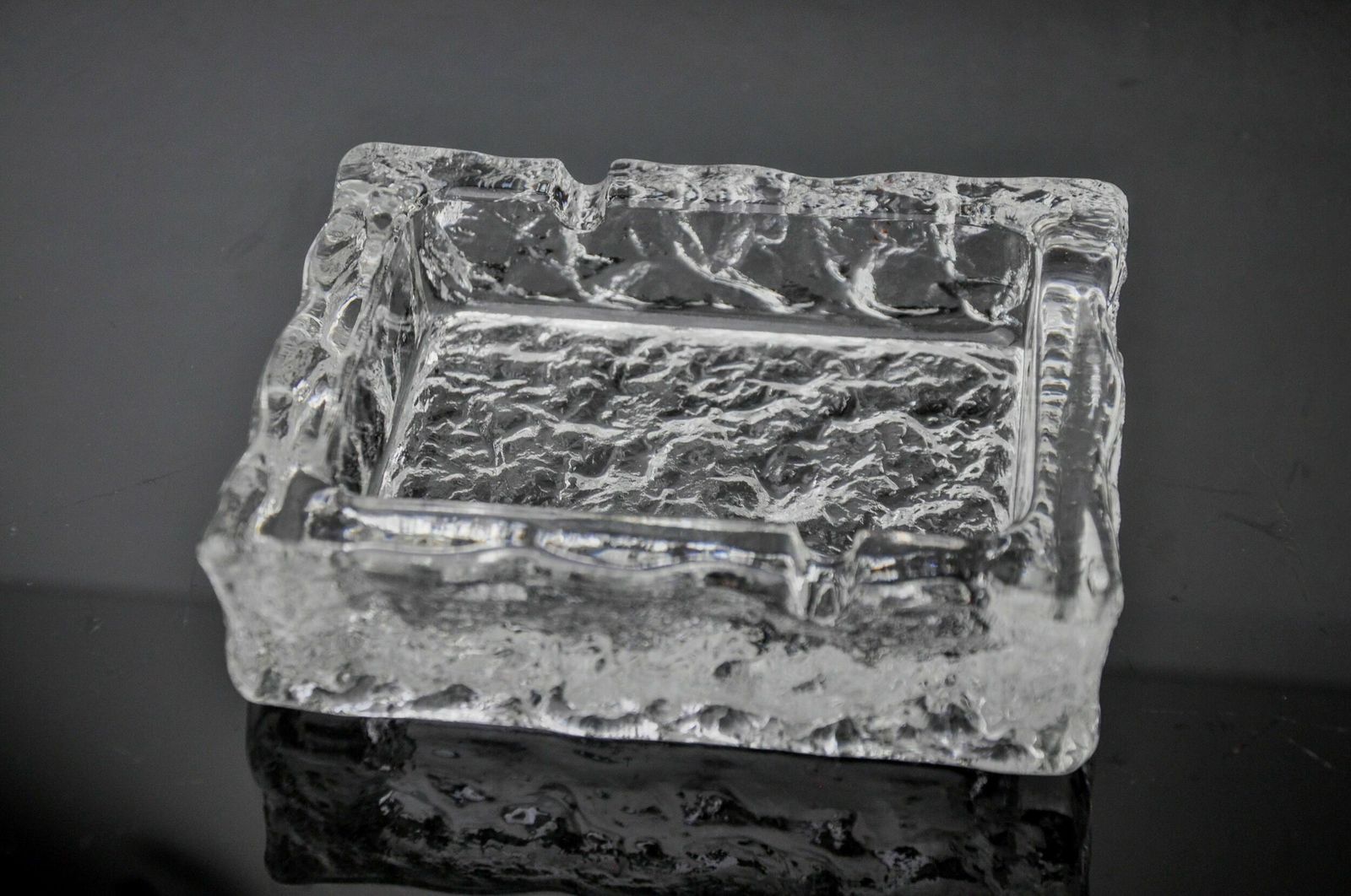 Ice Ashtray By Antonio Imperatore, Murano Glass, Italy, 1970 photo buy