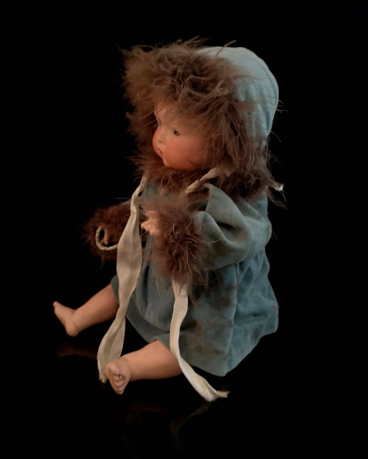 Vintage Armand Marseille Bisque Headed, Baby Doll, C1920's photo for sale