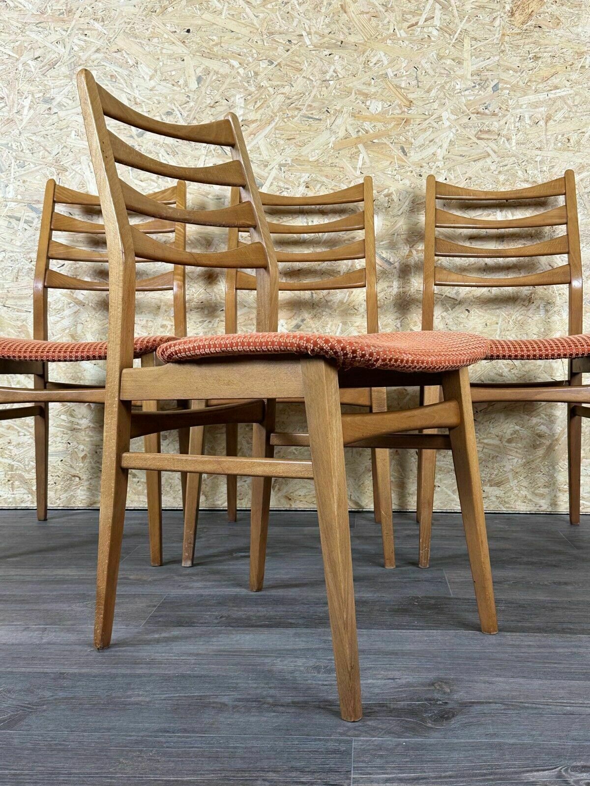 photo for sale 4x 60s 70s Dining Chair Dining Chair Mid Century Danish Modern Design
